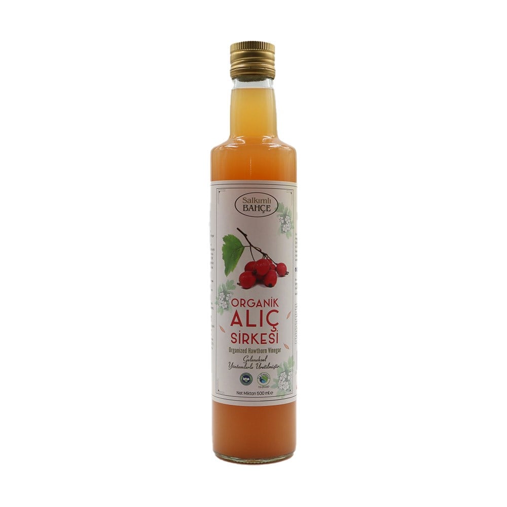 SALKIMLI BAHÇE ORGANİK ALIÇ SİRKESİ 500 ML