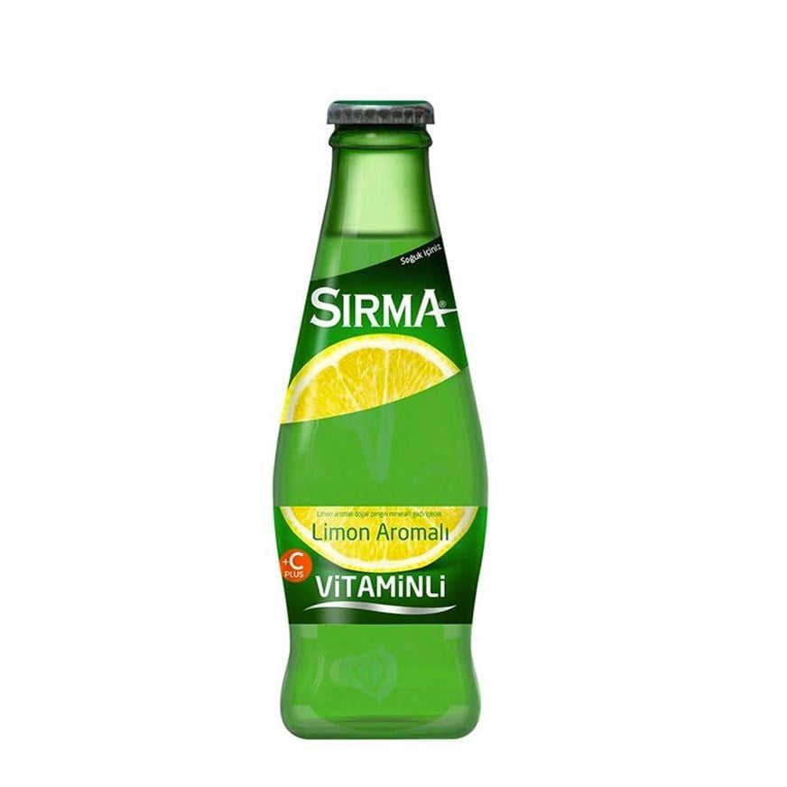 SIRMA LİMON AROMALI MADEN SUYU 200 CC