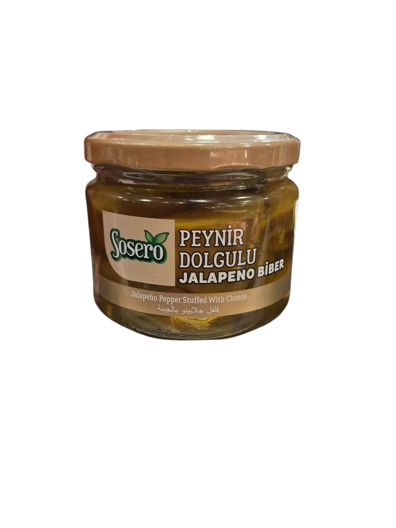 SOSERO PEYNİR DOLGULU JALAPENO 300 CC