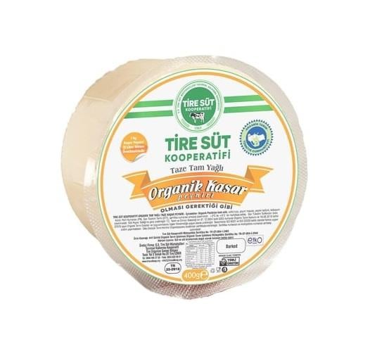 TİRE ORGANİK TAZE KAŞAR 400 GR