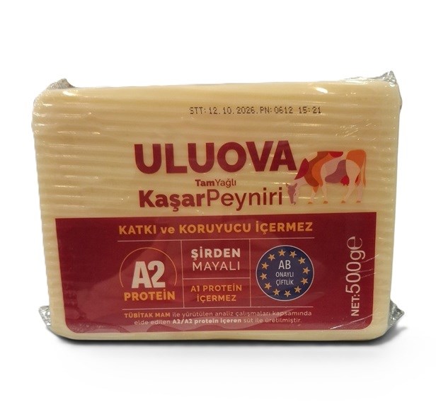 ULUOVA TAZE KAŞAR PEYNİRİ 500 GR
