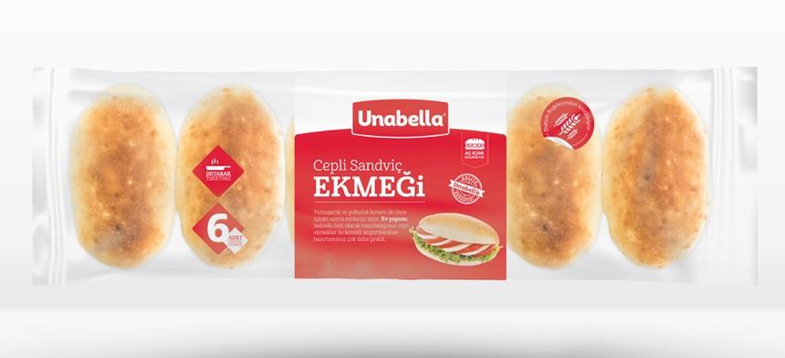UNABELLA CEPLİ SANDVİÇ EKMEĞİ 240 GR