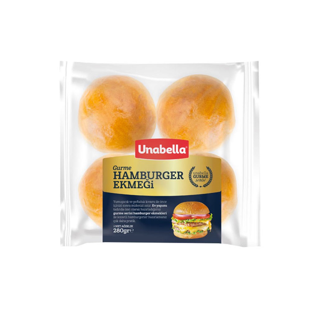 UNABELLA GURME HAMBURGER EKMEĞİ 280 GR