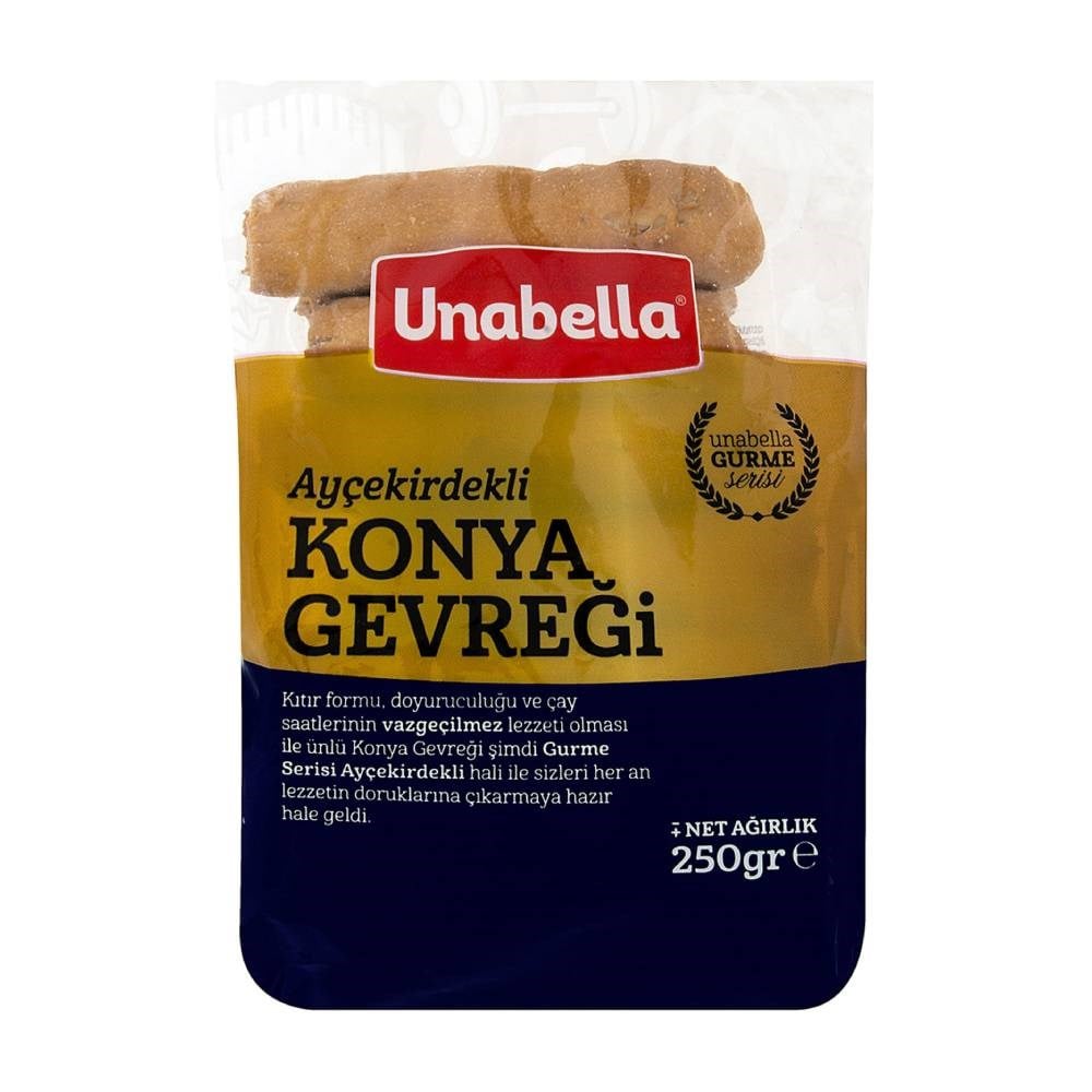 UNABELLA GURME KONYA GEVREĞİ AYÇEKİRDEKLİ 250 GR