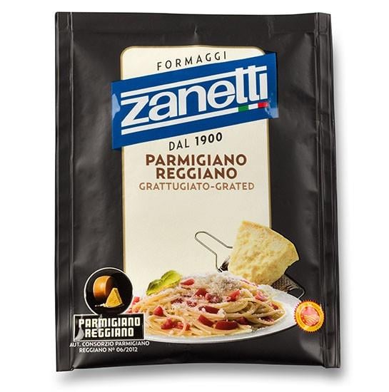 ZANETTI PARMIGIANO REGGIANO GRATED 100 GR