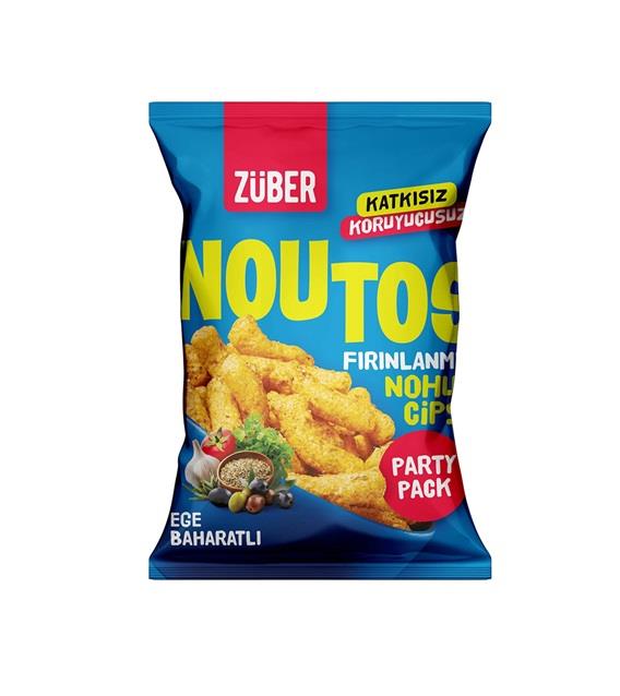 ZUBER NOUTOS FIRINLANMIŞ NOHUT CİPSİ EGE BAHARATLI 55G