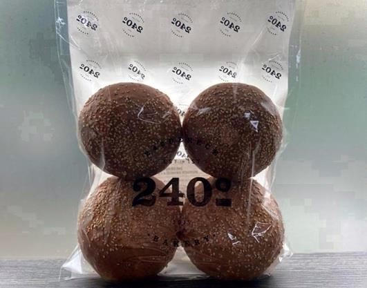 240 DERECE BURGER EKMEĞİ 4'LÜ