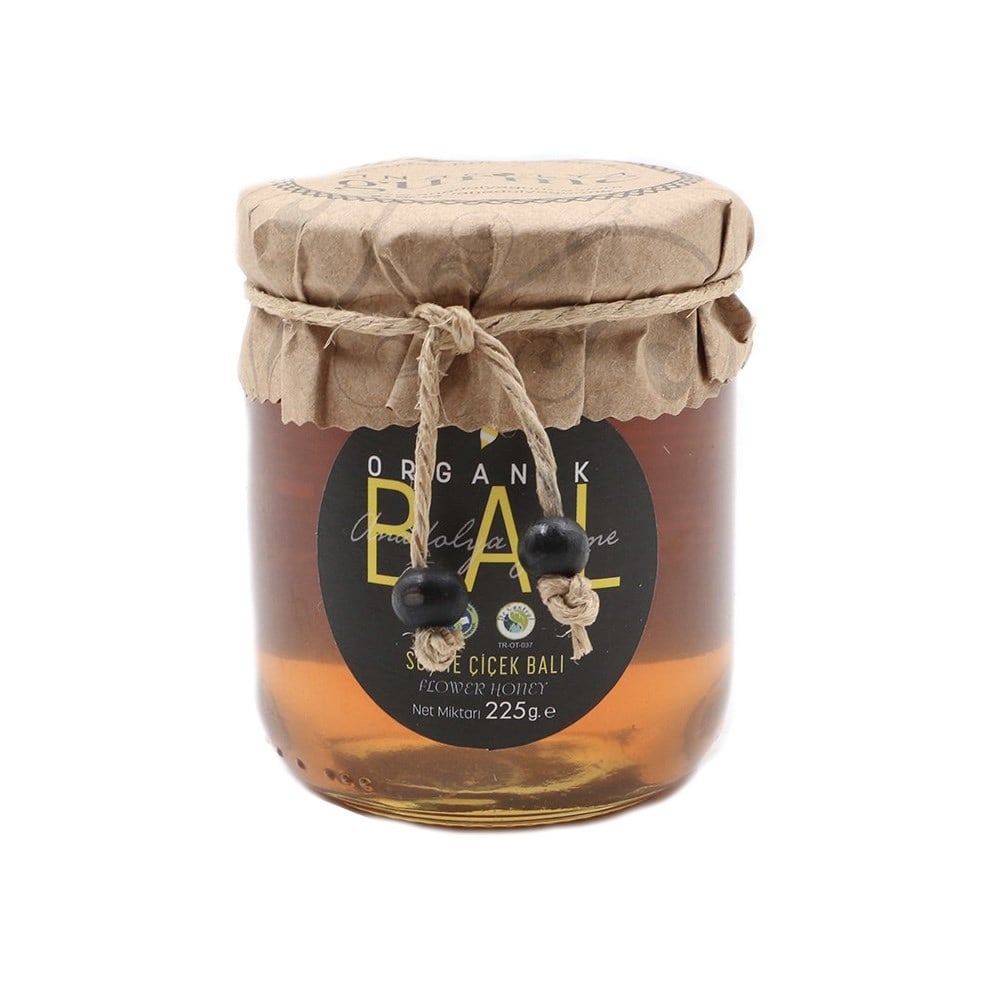 ANADOLYA GURME ORGANİK SÜZME ÇİÇEK BALI 225 GR