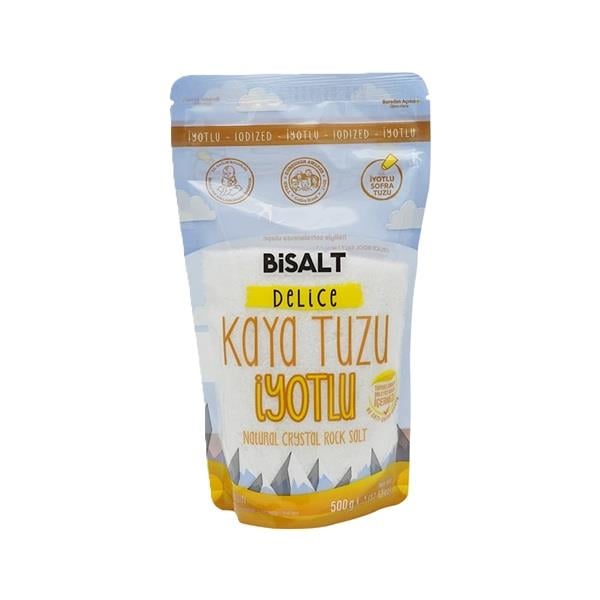 BISALT HİMALAYA TUZU İYOTLU 500 GR