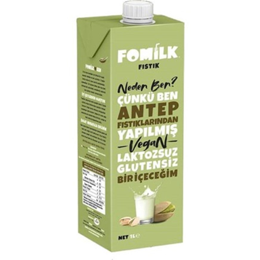 FOMILK ANTEP FISTIĞI SÜTÜ 1 LT