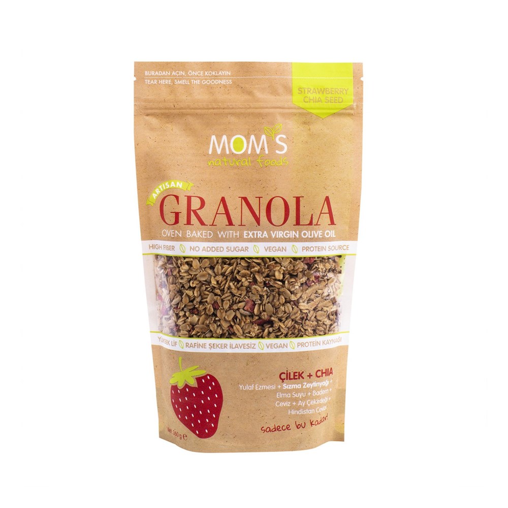GRANOLA ÇİLEK+CHİA 360G