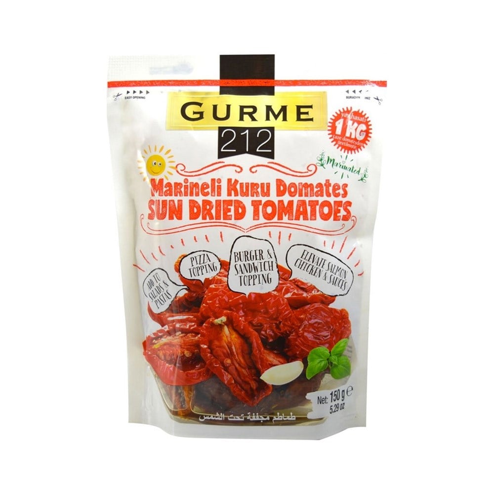 GURME 212 GÜNEŞTE KURUTULMUŞ  DOMATES 150 GR