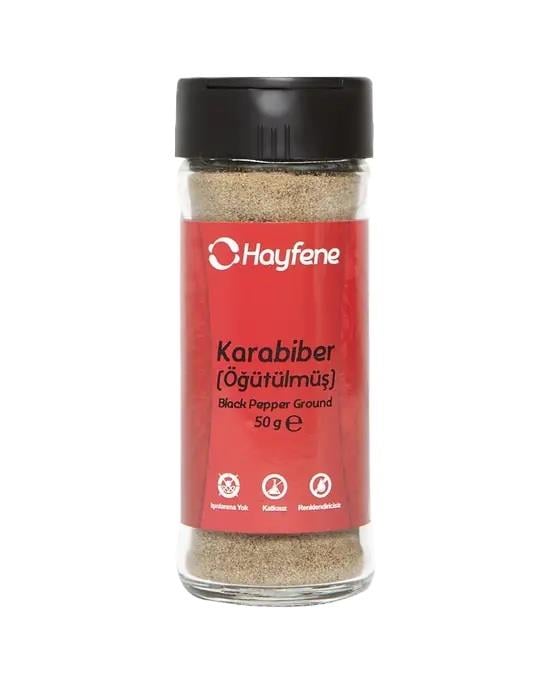 HAYFENE ÖĞÜTÜLMÜŞ KARABİBER 50 GR