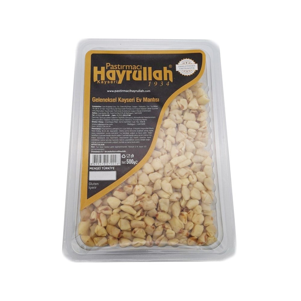 HAYRULLAH MANTI 500G
