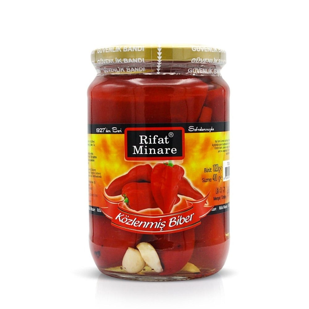 RİFAT MİNARE KÖZLENMİŞ BİBER 670 GR