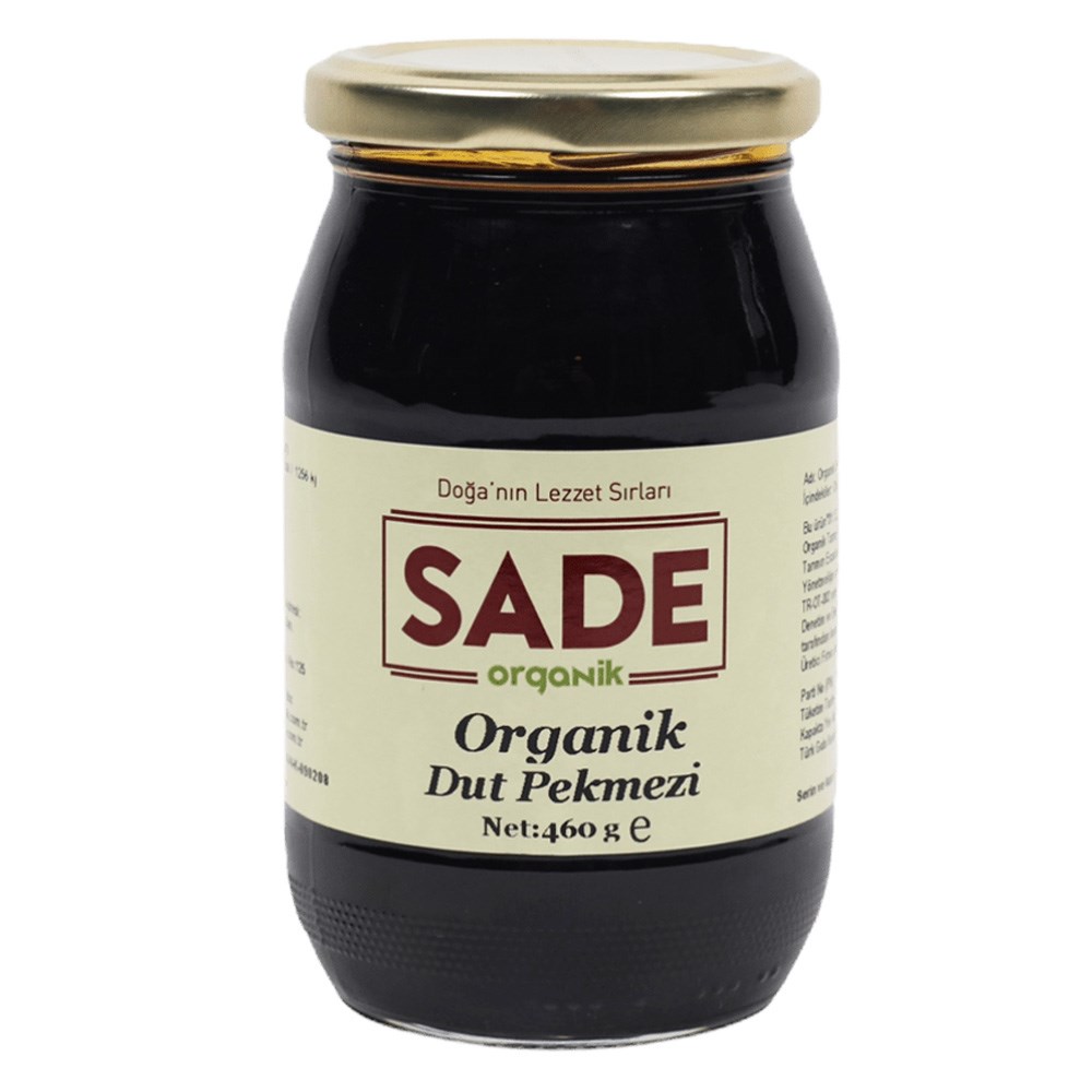 SADE ORGANİK DUT PEKMEZİ 460 GR
