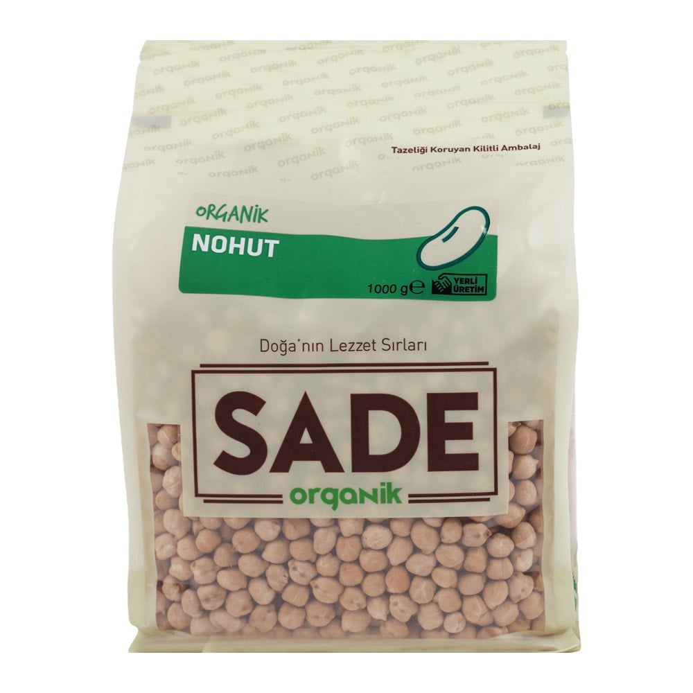 SADE ORGANİK NOHUT 1 KG