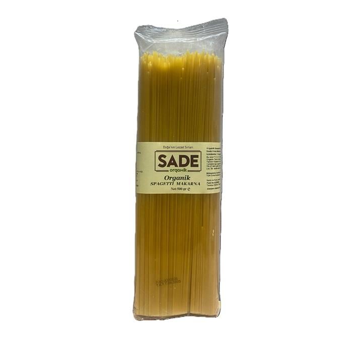 SADE ORGANİK SPAGETTİ MAKARNA 500 GR