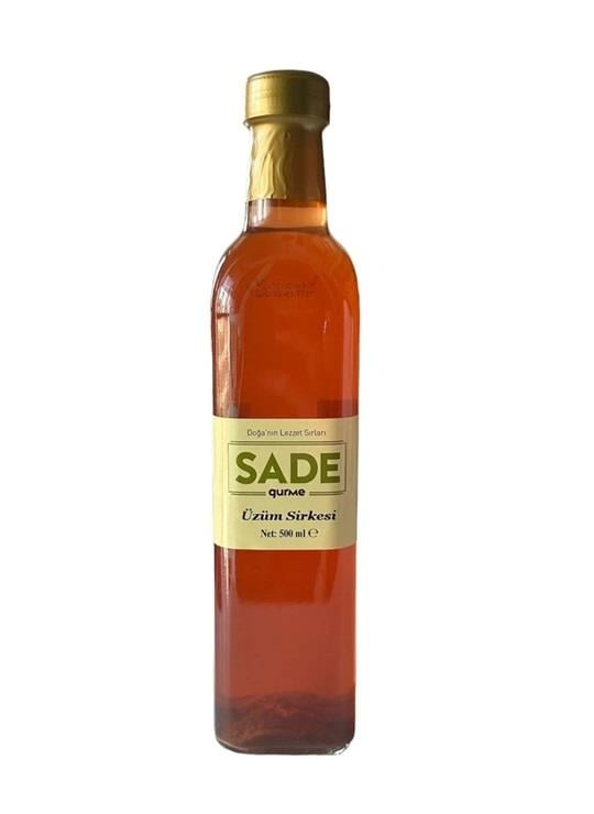 SADE ORGANİK ÜZÜM SİRKESİ 500 ML