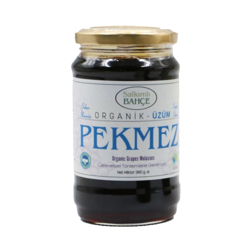 SALKIMLI BAHÇE ORGANİK ÜZÜM PEKMEZİ 380 GR