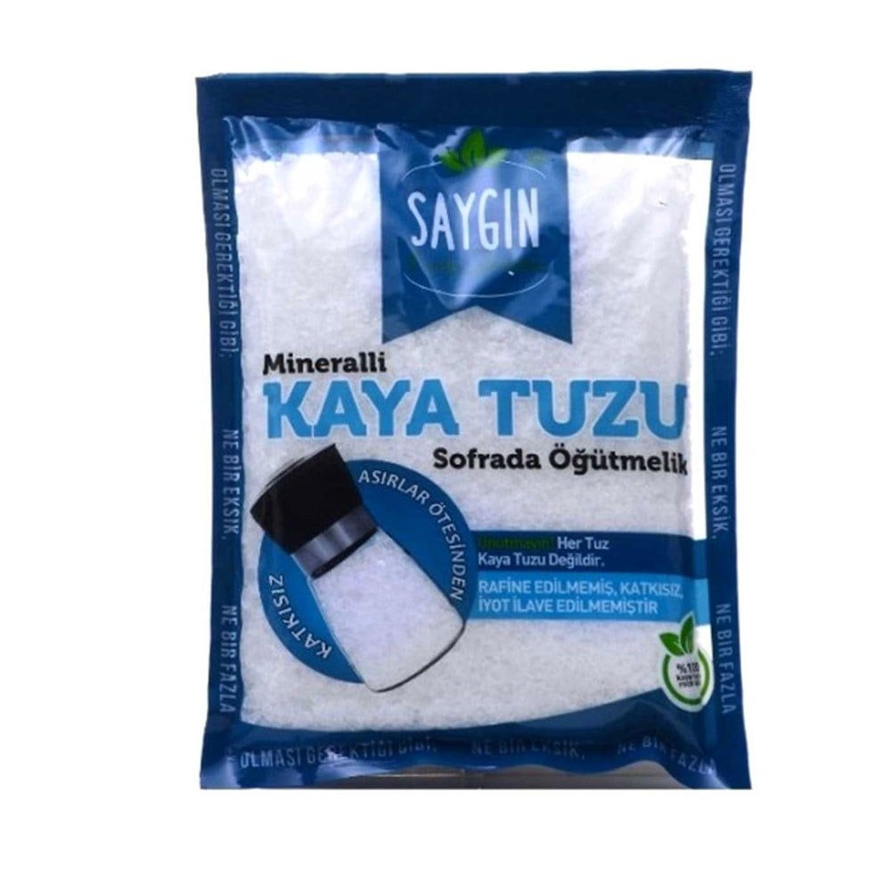SAYGIN KAYA TUZU SOFRADA ÖĞÜTMELİK 500 GR