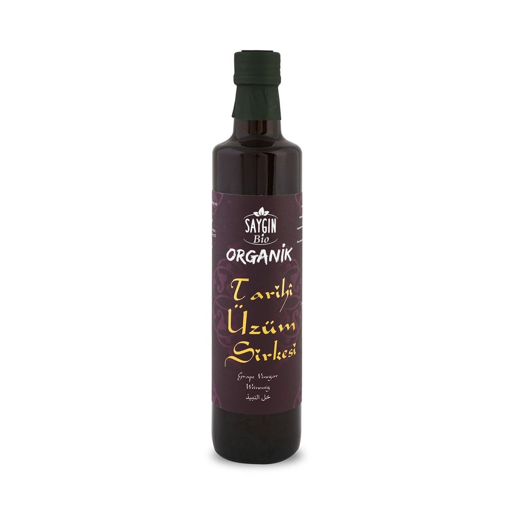 SAYGIN ORGANİK ÜZÜM SİRKESİ 500 ML