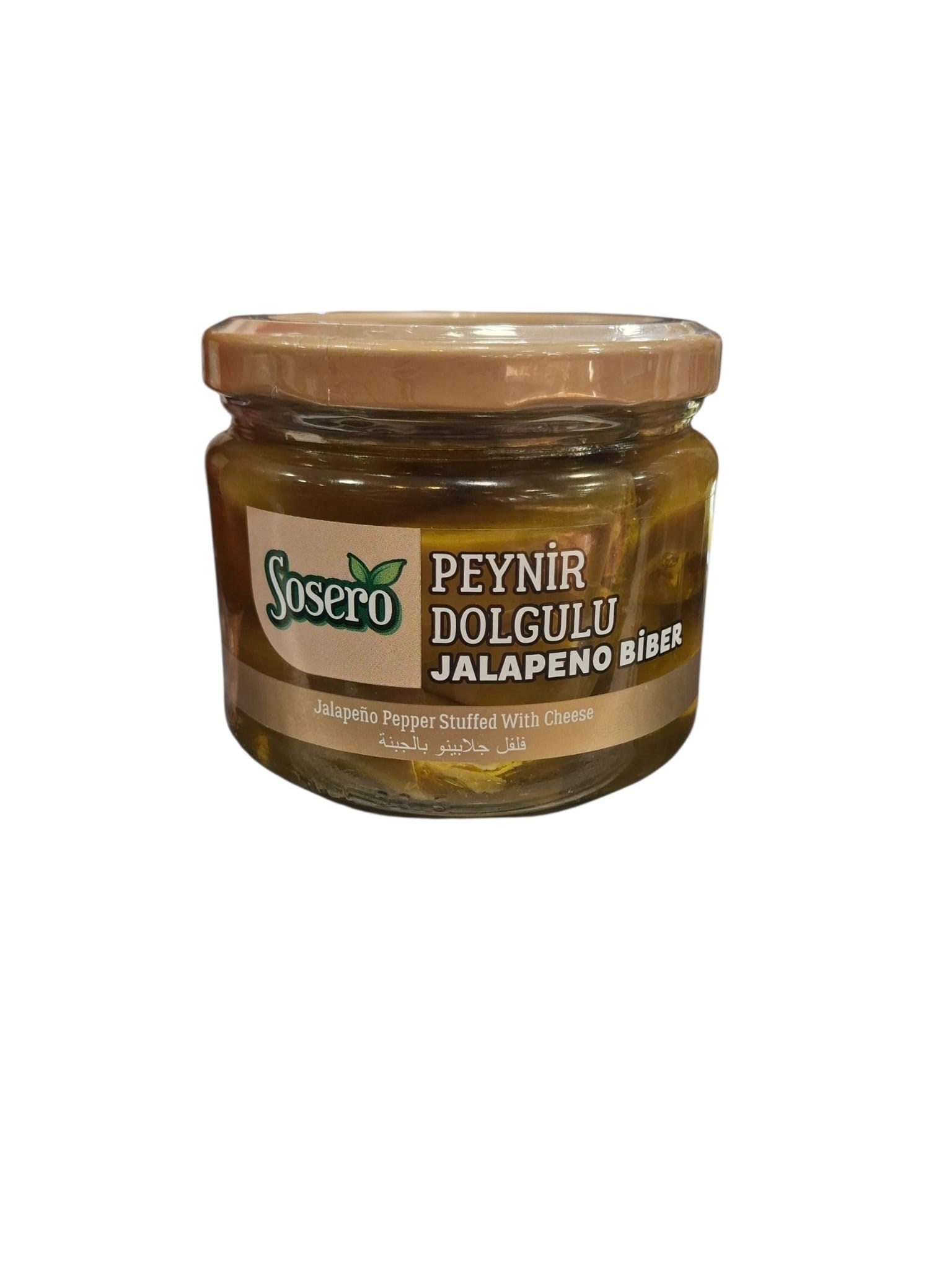 SOSERO PEYNİR DOLGULU JALAPENO 300 CC