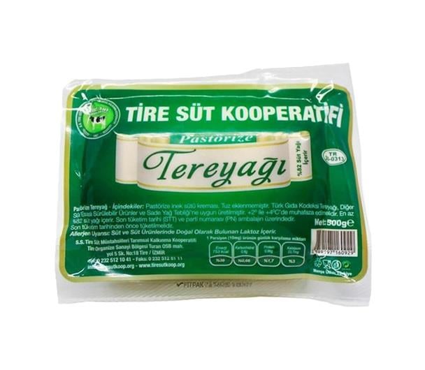 TİRE TEREYAĞ 500 GR