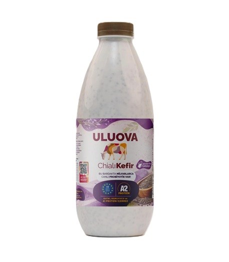 ULUOVA A2 KEFİR CHIA TOHUMLU 1 LT