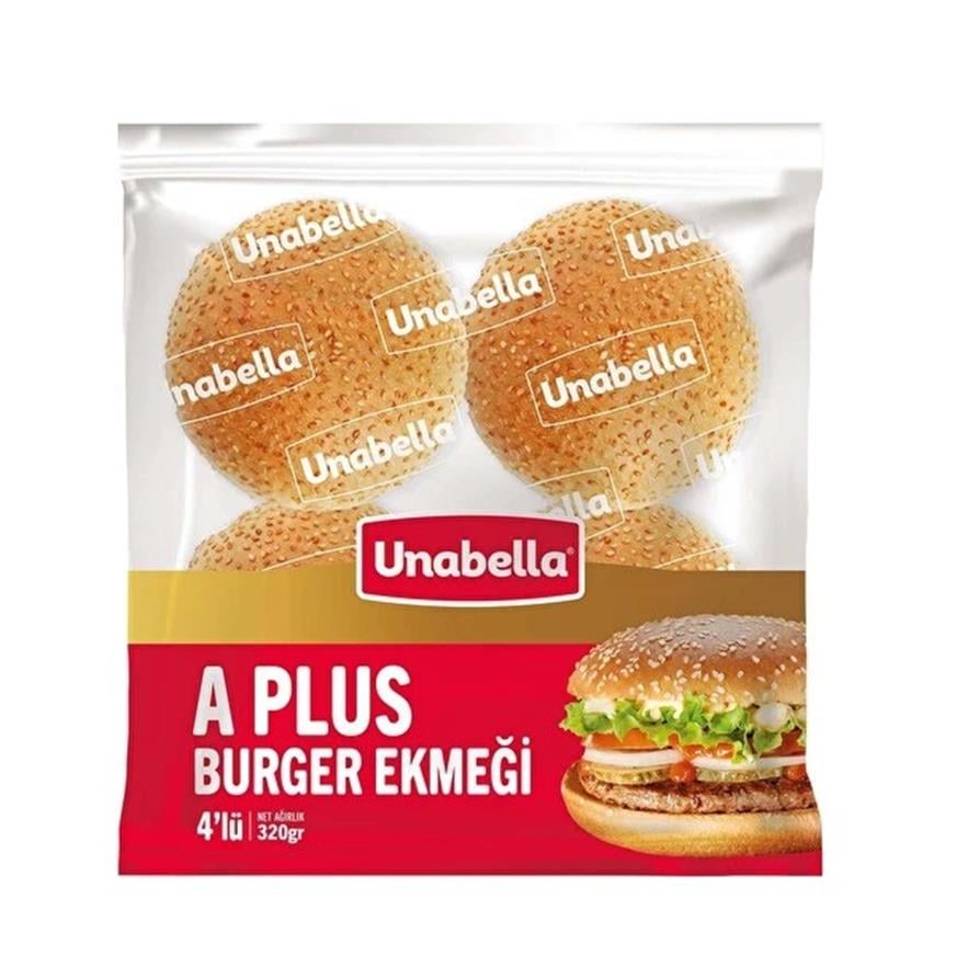 UNABELLA A PLUS BURGER EKMEĞİ 320 GR