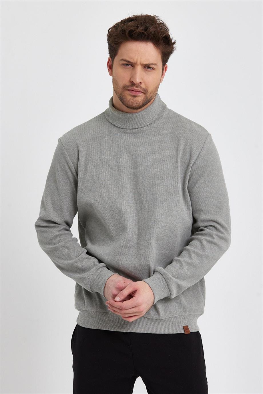 ALEXANDERGARDI BALIKÇI YAKA KAŞKORSE SWEATSHIRT (E22-76100)