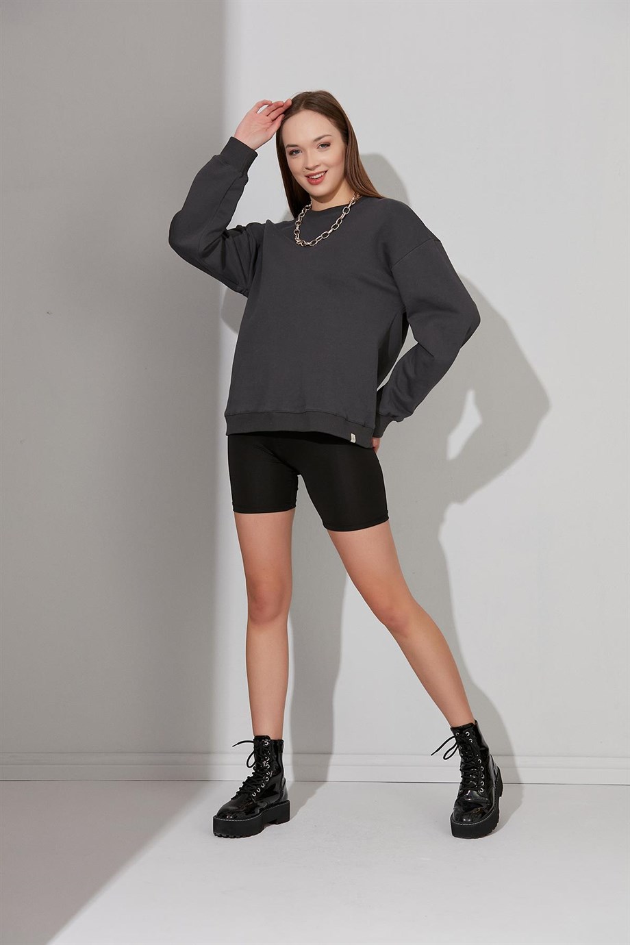 ALEXANDERGARDI BASİC SWEATSHİRT (B22-37400)