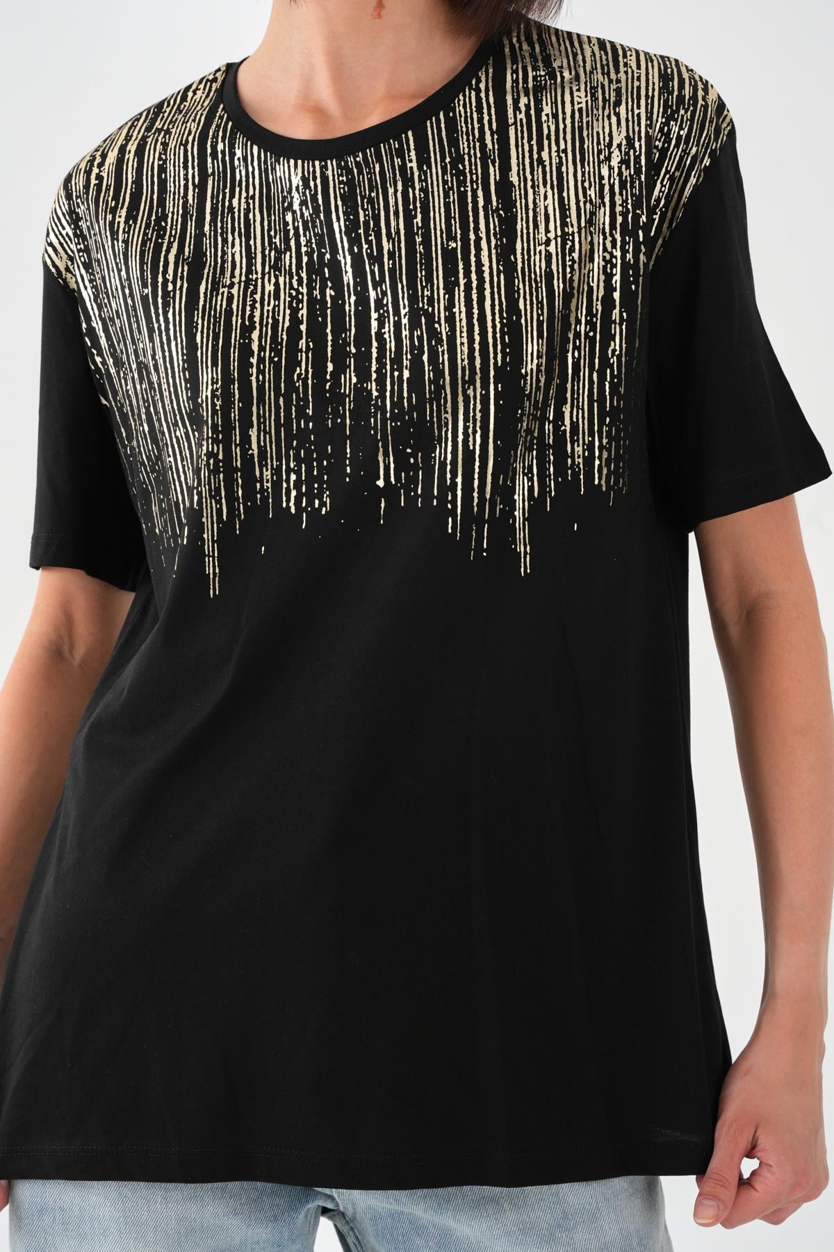 ALEXANDERGARDI Baskılı Bisiklet Yaka T-shirt