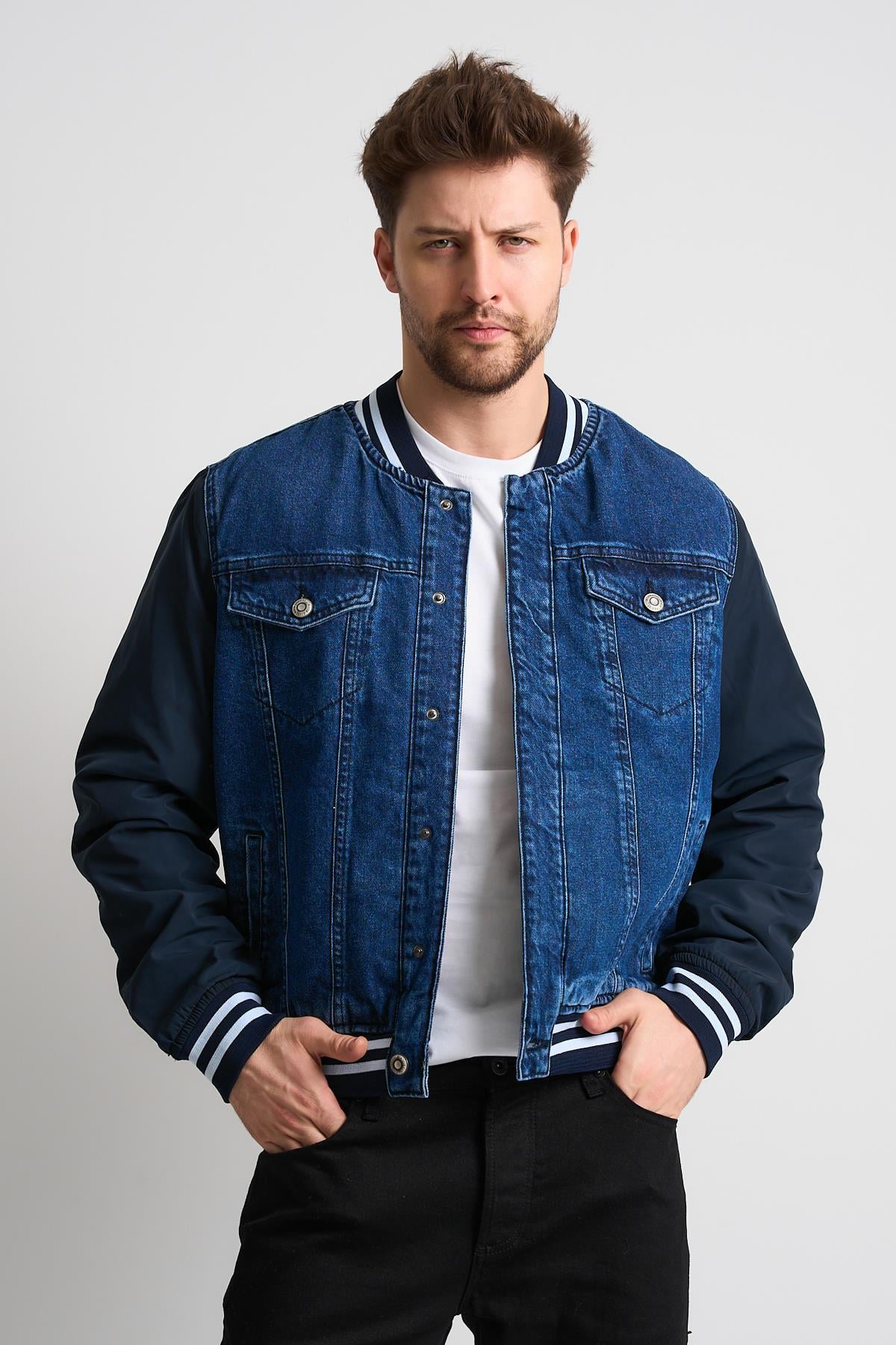 ALEXANDERGARDI Bomber Jean Ceket