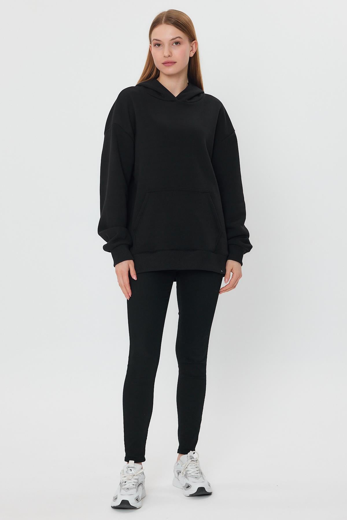 ALEXANDERGARDI KANGRU CEPLİ KAPİŞONLU SWEATSHİRT (E23-00176)