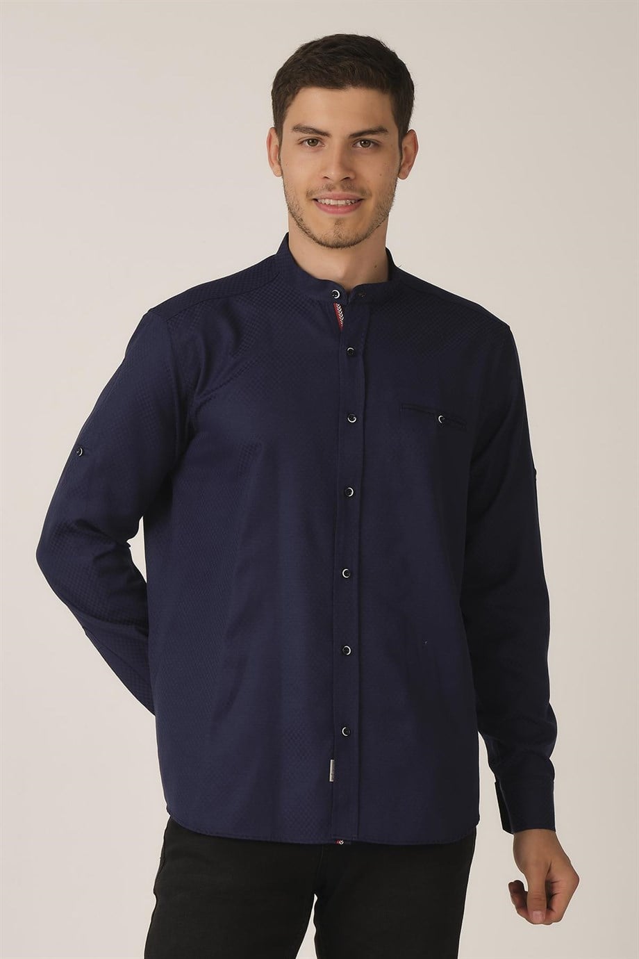 ALEXANDERGARDI KATLANABİLİR KOL REGULAR FİT GÖMLEK (E21-32502)