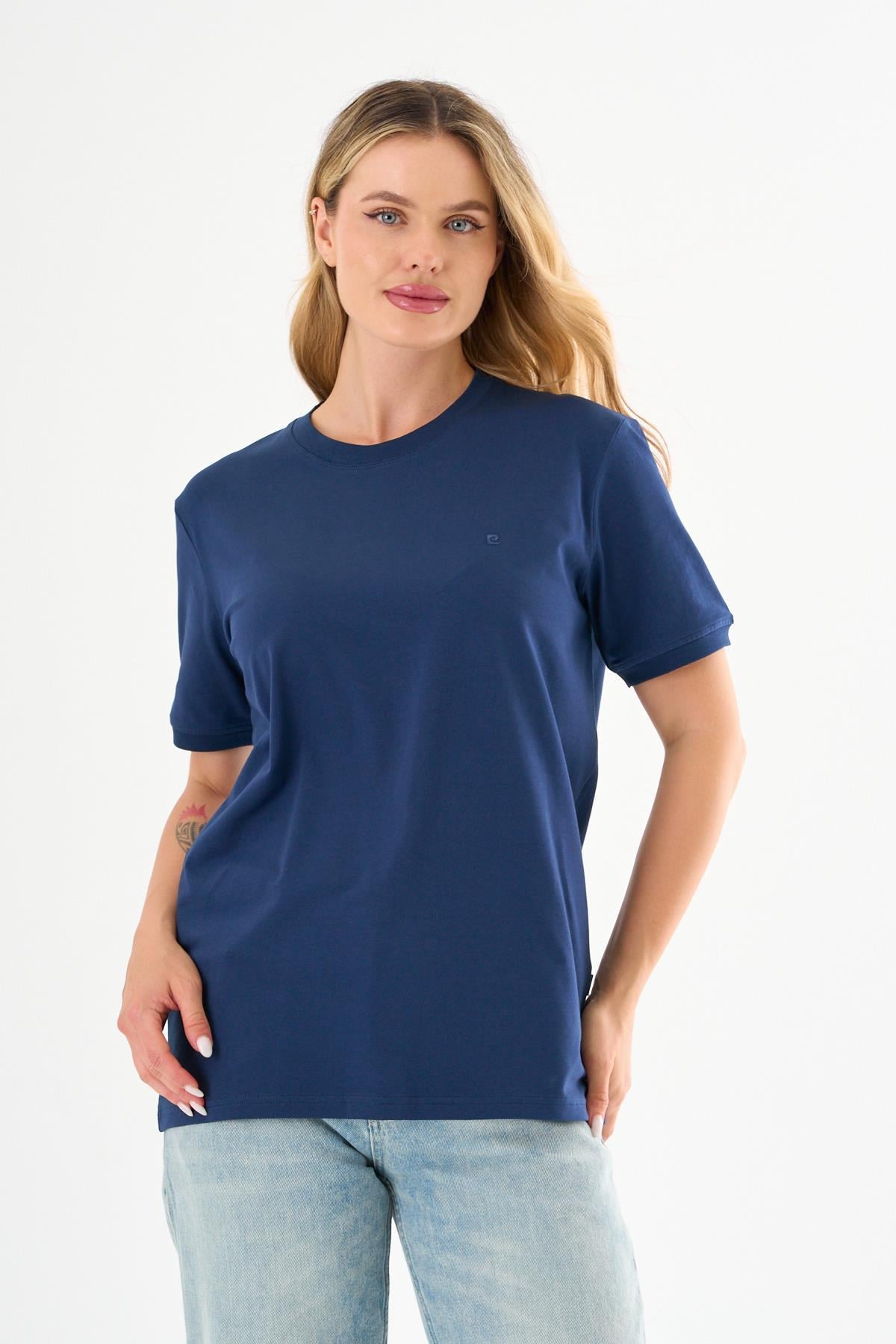 Bisiklet Yaka Basic T-shirt