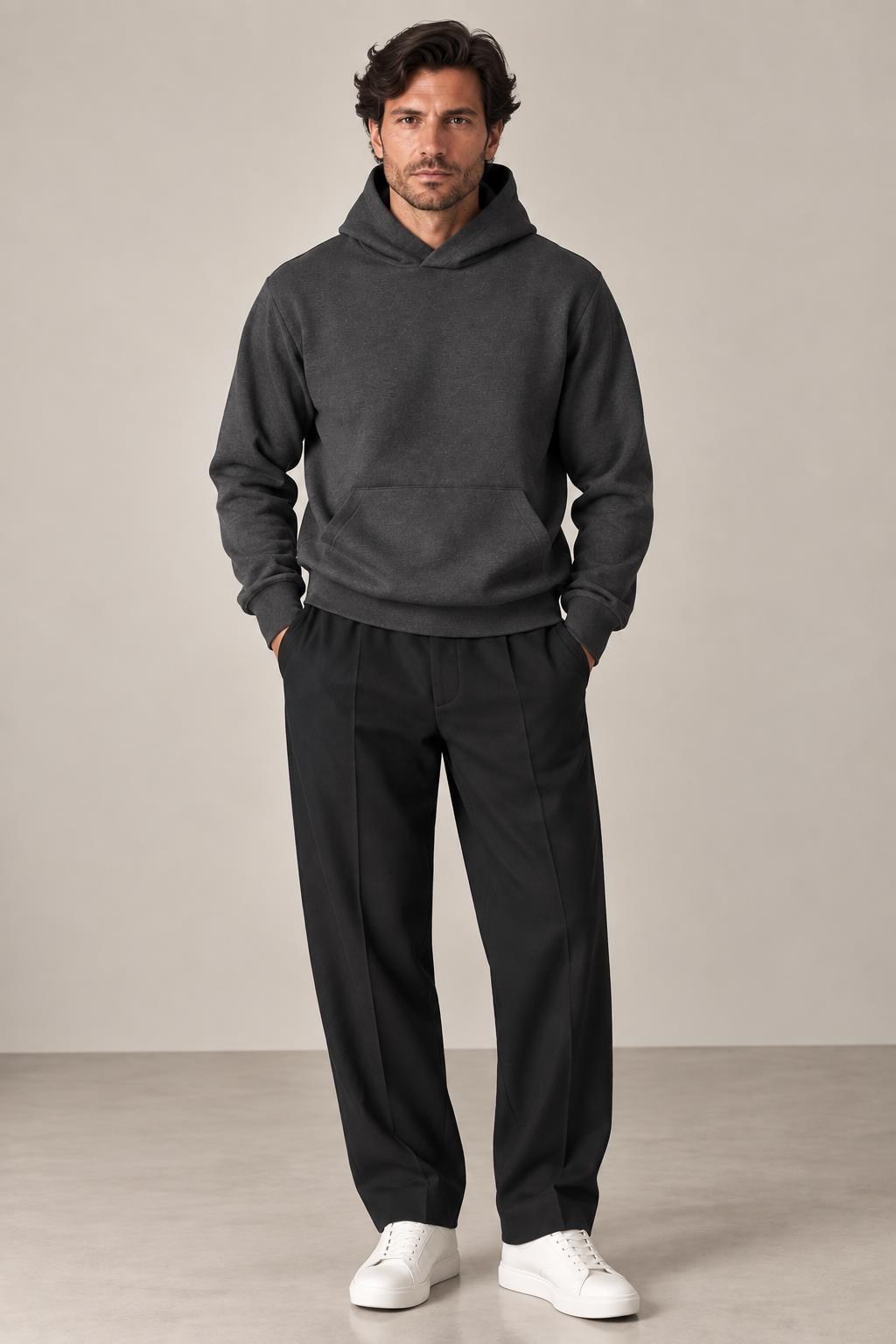 Kapüşonlu Erkek Sweatshirt