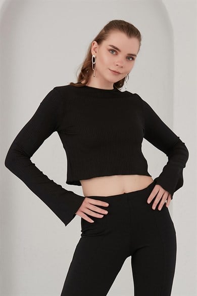ALEXANDERGARDI İSPANYOL KOL CROP TOP (B22-120UST)