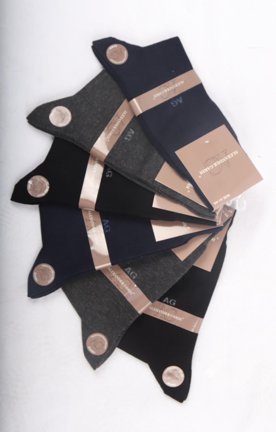 ALEXANDERGARDI 6 ÇİFT BAMBU KOKULU DİKİŞSİZ KLASİK SOKET ÇORAP