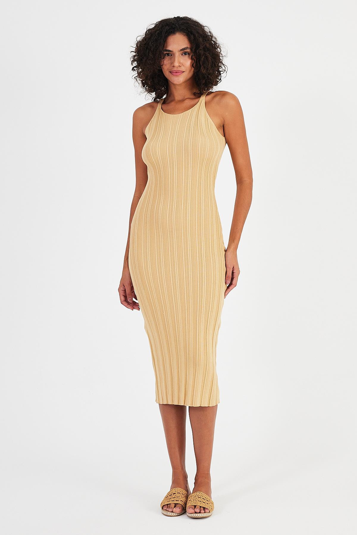 ALEXANDERGARDI ASKILI KALEM ELBİSE(A92288-S)