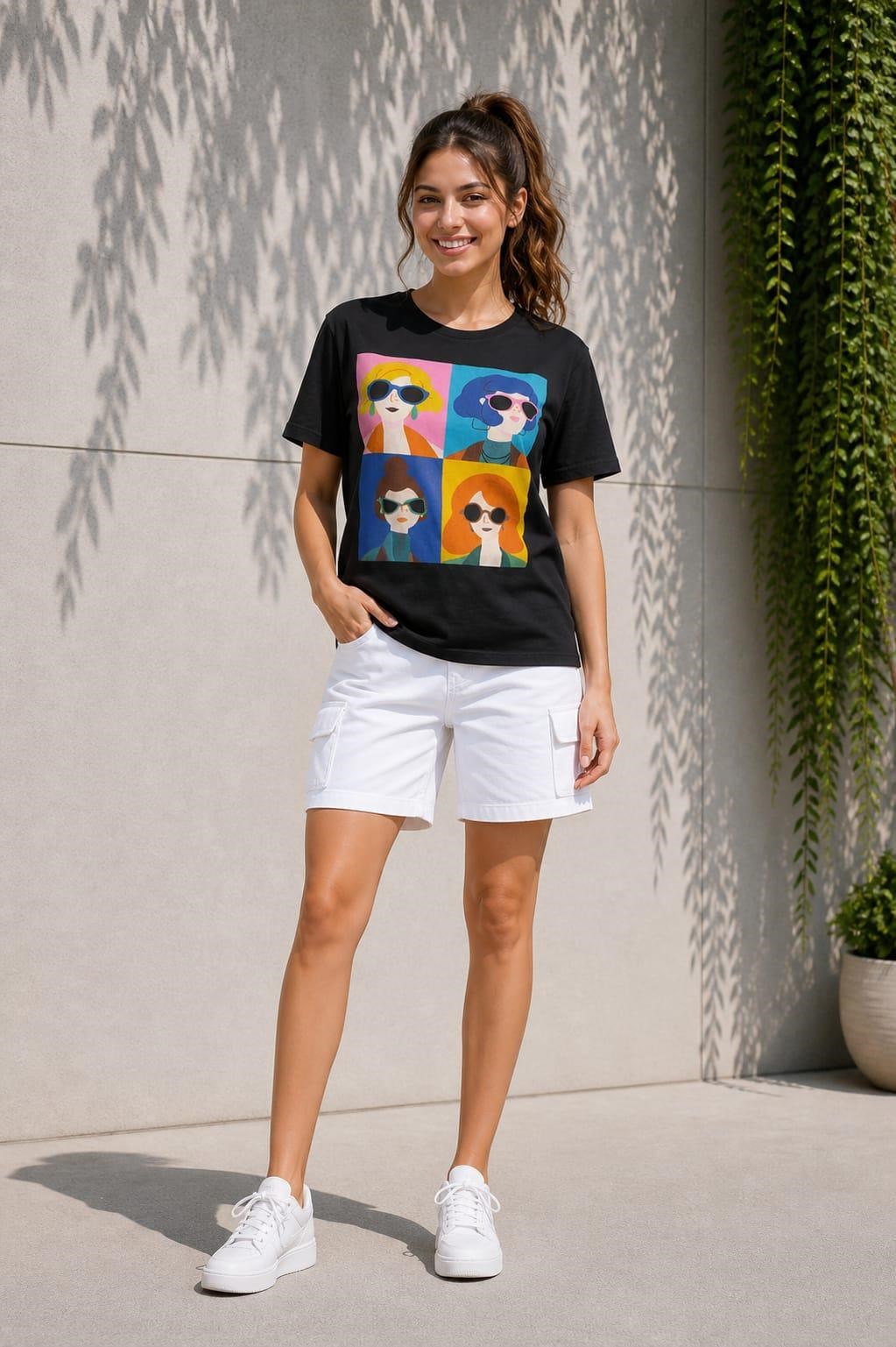 ALEXANDERGARDI Baskılı Kadın T-shirt