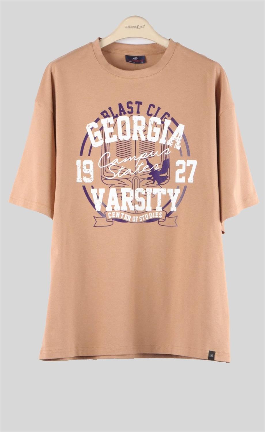 ALEXANDERGARDI BASKILI OVERSİZE T-SHİRT (E23-0046 01)