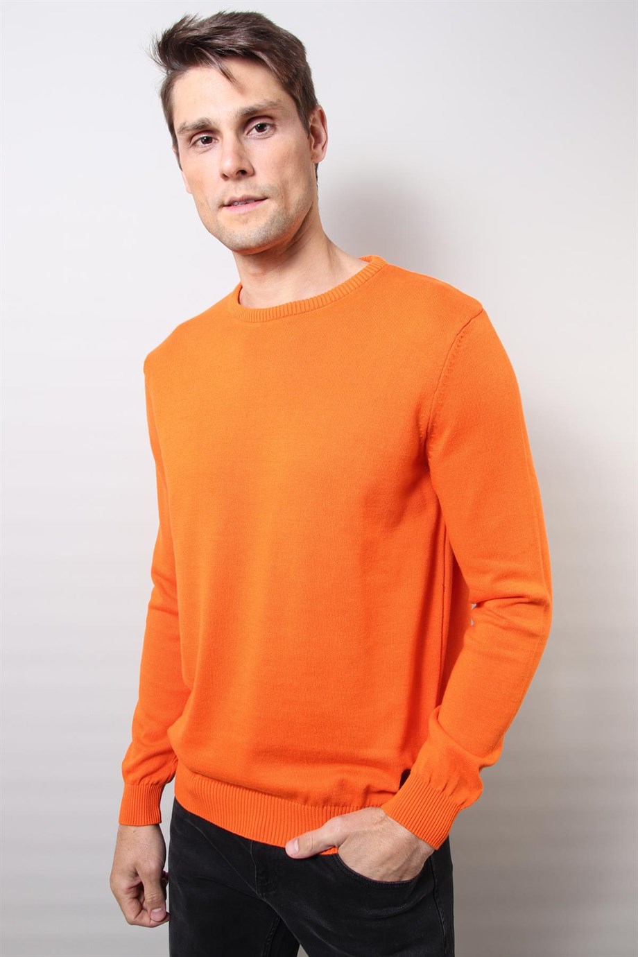 ALEXANDERGARDI BİSİKLET YAKA KAZAK (E20-5110)