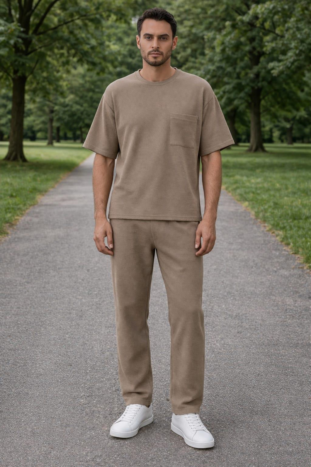 ALEXANDERGARDI Cep Detaylı Basic T-shirt