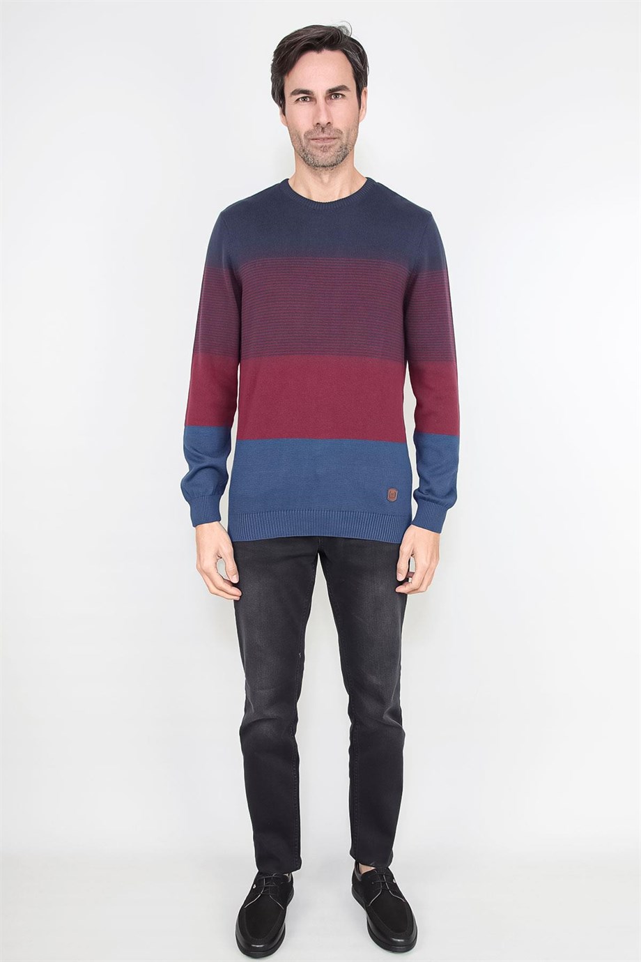 ALEXANDERGARDI ÇİZGİLİ KAZAK (E20-5106)