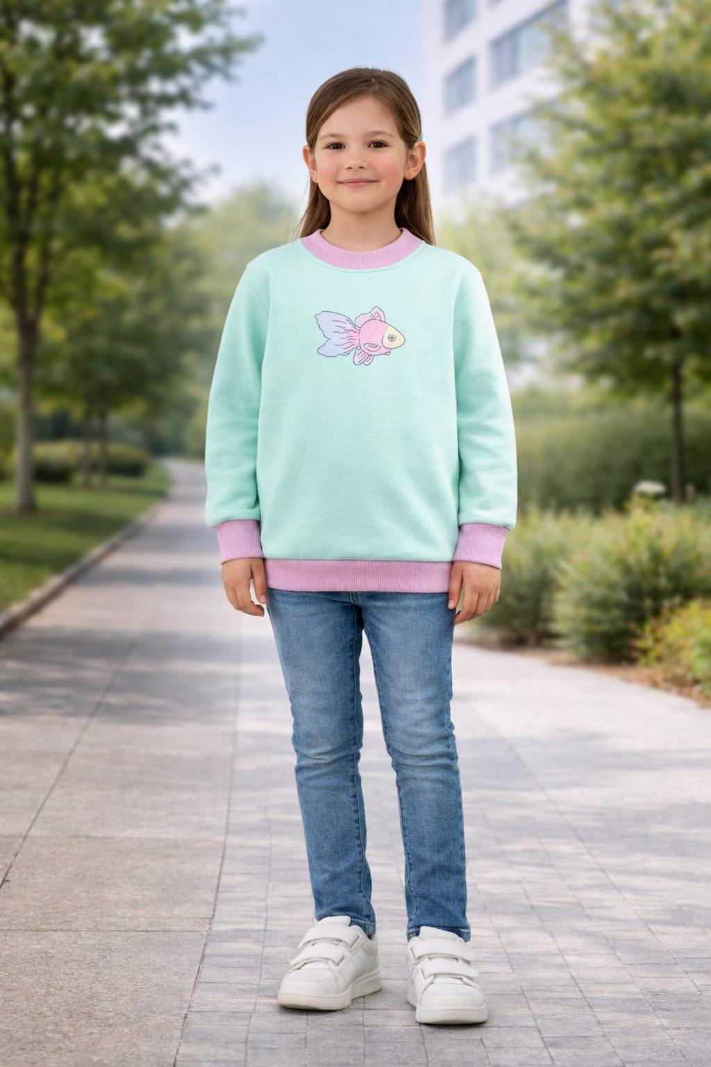 ALEXANDERGARDI DESENLİ ÇOCUK SWEATSHIRT (CCK-23-0010U)