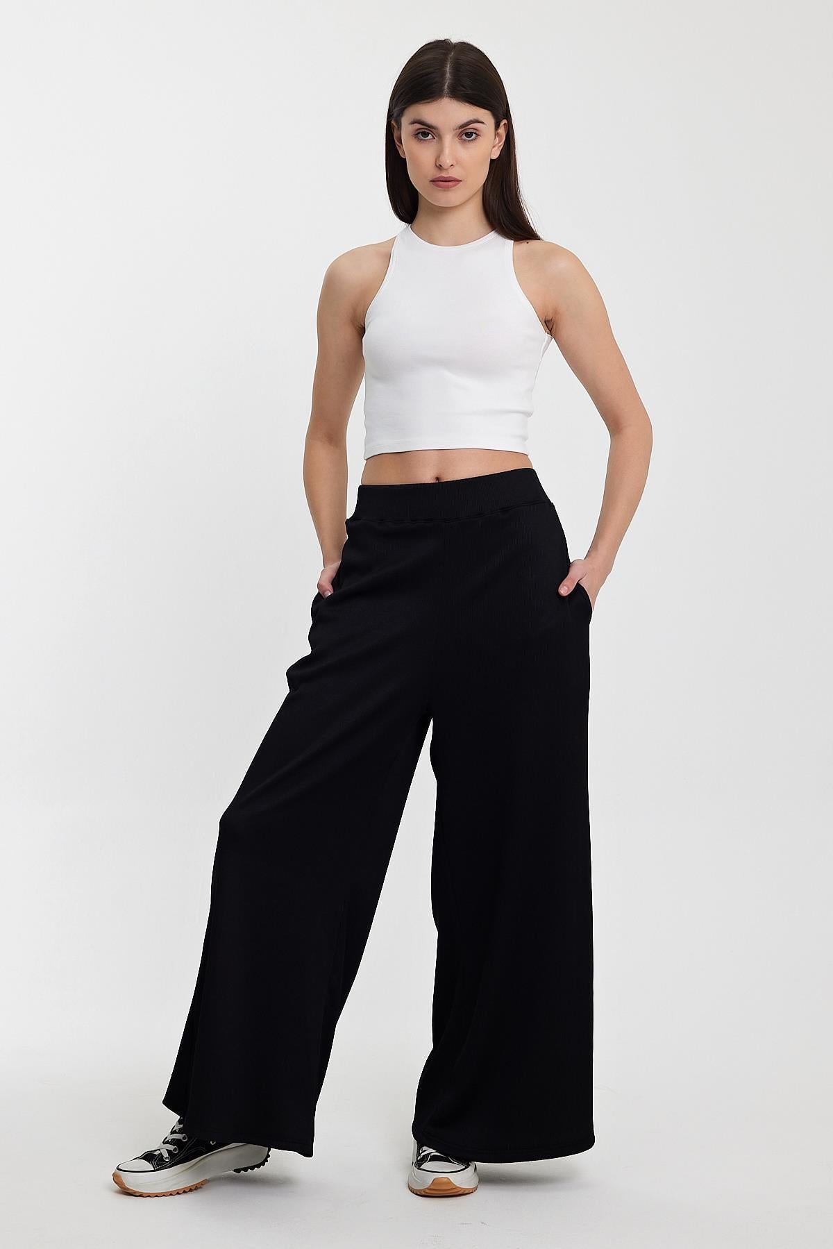 ALEXANDERGARDI İSPANYOL PAÇA PANTOLON(B24-00188)