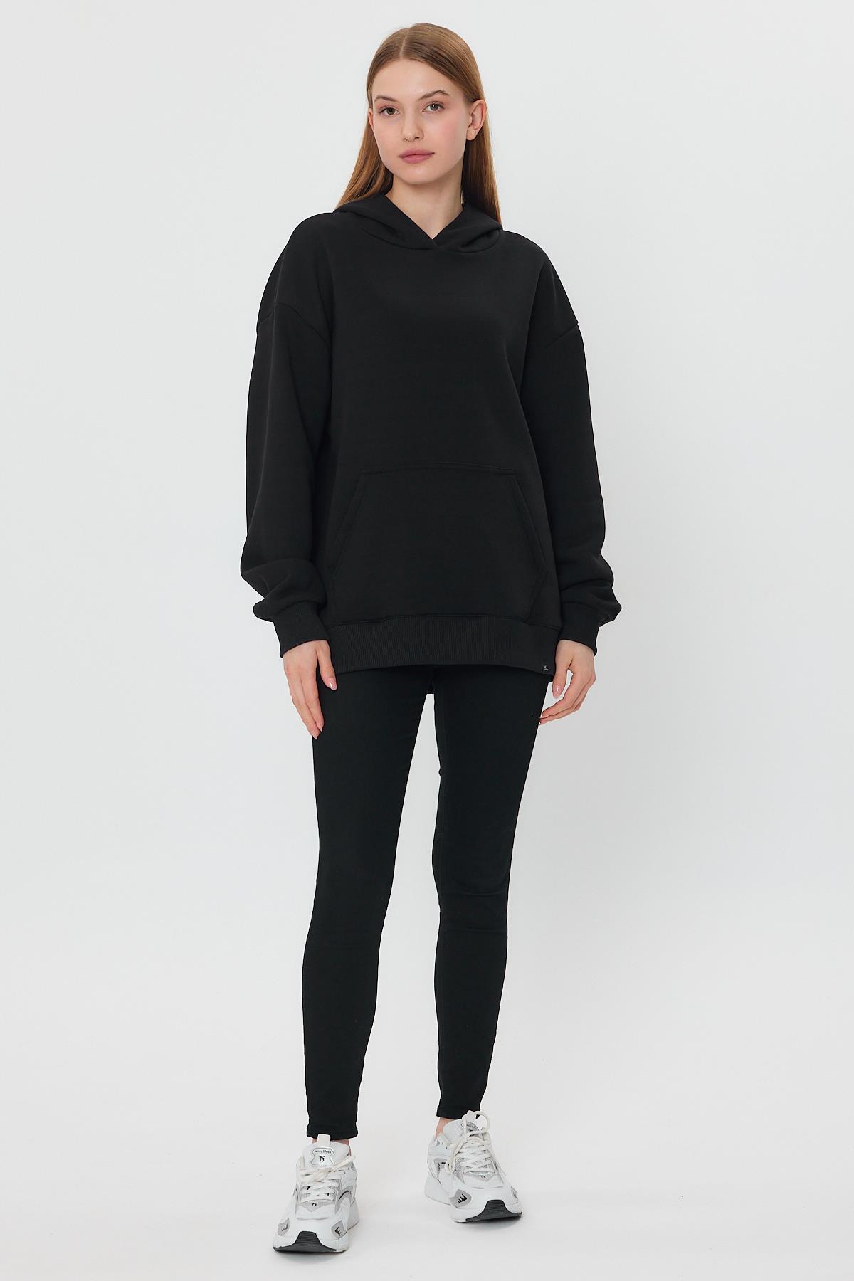 ALEXANDERGARDI KANGRU CEPLİ KAPİŞONLU SWEATSHİRT (E23-00176)