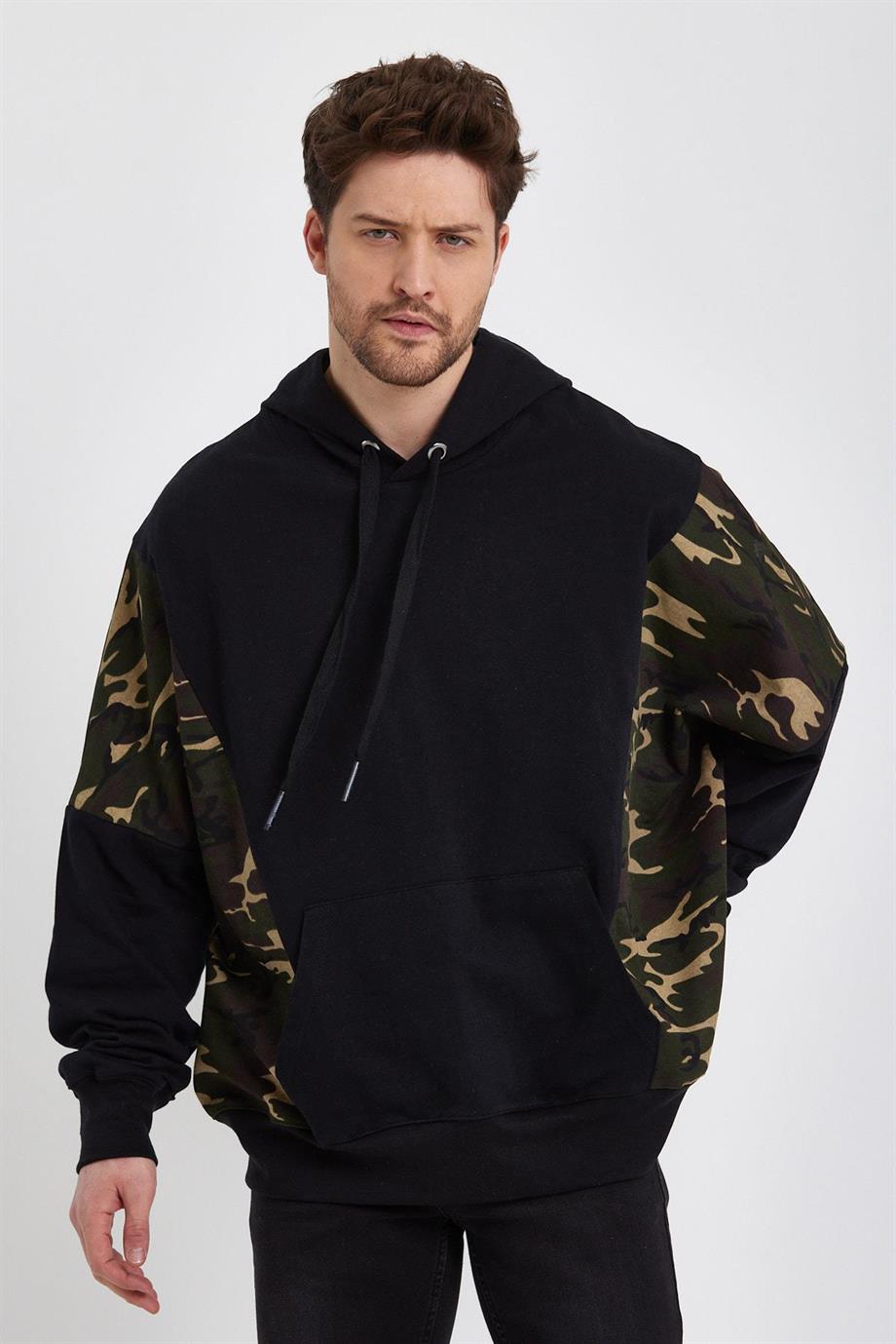 ALEXANDERGARDI KAPÜŞONLU OVERSİZE SWEATSHIRT(E22-75200)